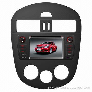 Car DVD Player, Fits for Nissan New Tiida Manual, with BT/Analog TV/GPS/Apple's iPod Function